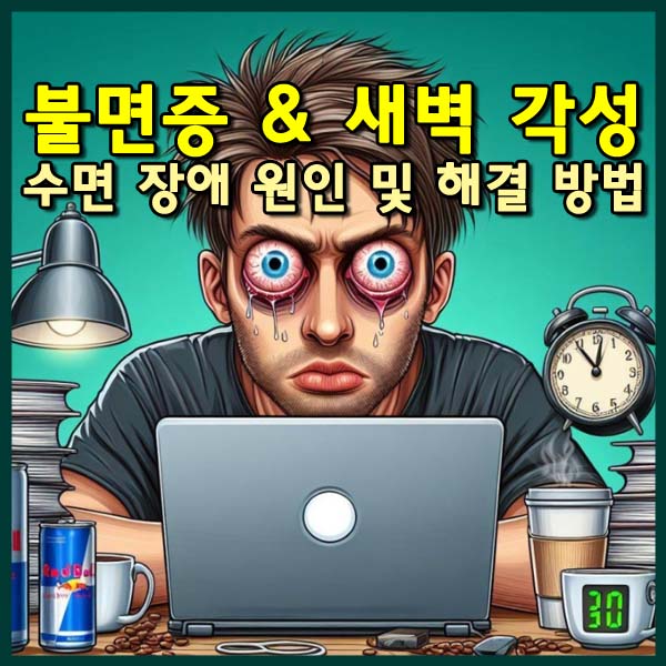 불면증 새벽각성 수면장애