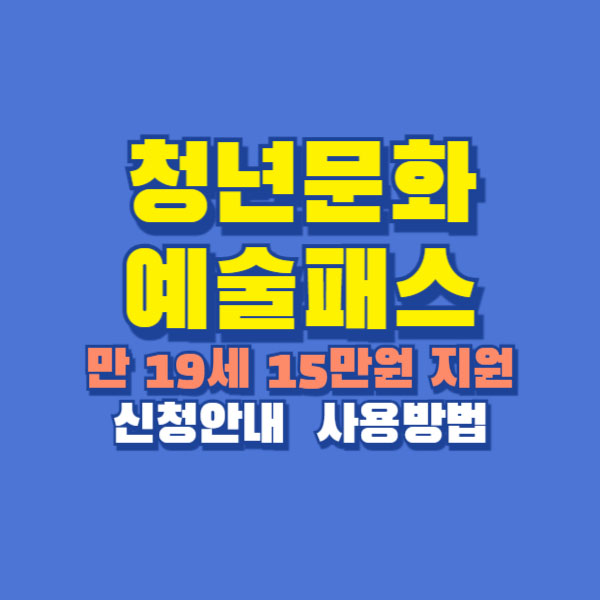 청년문화예술패스