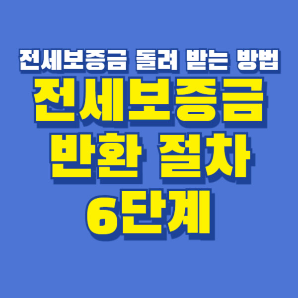 전세보증금 반환