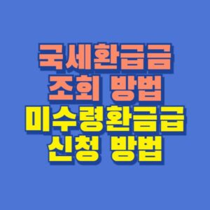 국세환급금