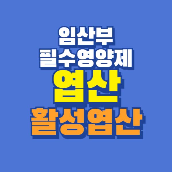 엽산효능 활성엽산