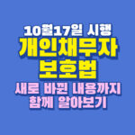 개인채무자 보호법