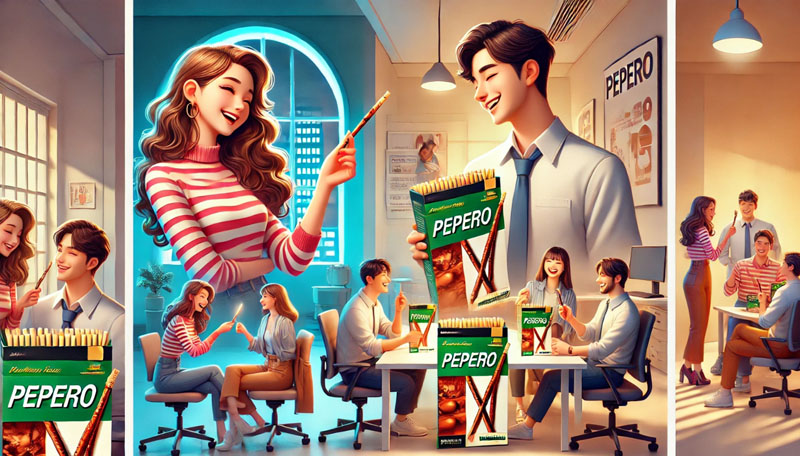 빼빼로 pepero 메세지