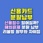 신용카드 분할납부