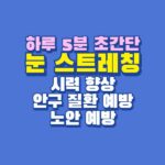 눈 스트레칭