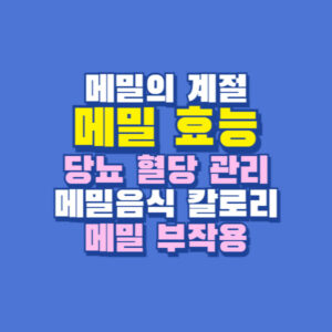 메밀