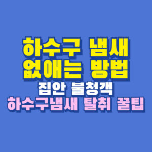 하수구 냄새