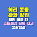 허리 통증