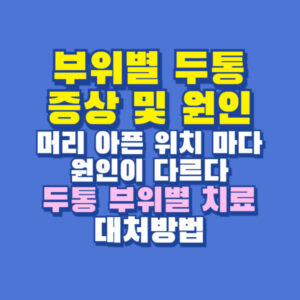 두통 부위별
