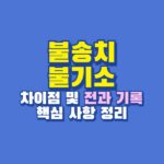 불송치