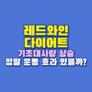 레드와인 다이어트