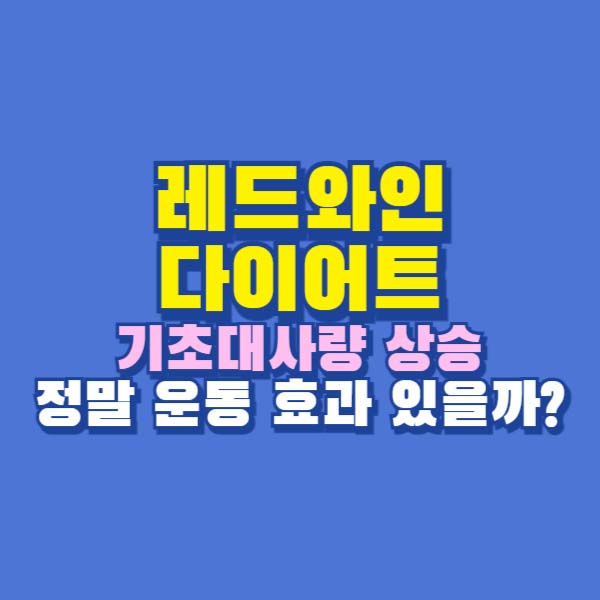 레드와인 다이어트