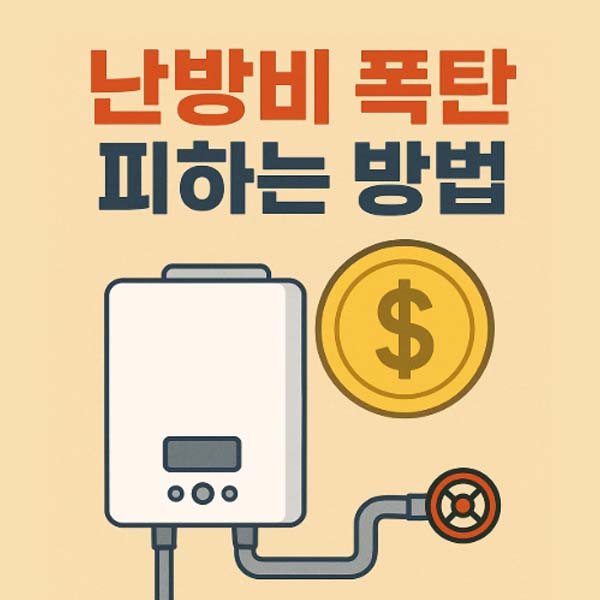 난방비 폭탄 피하는 방법