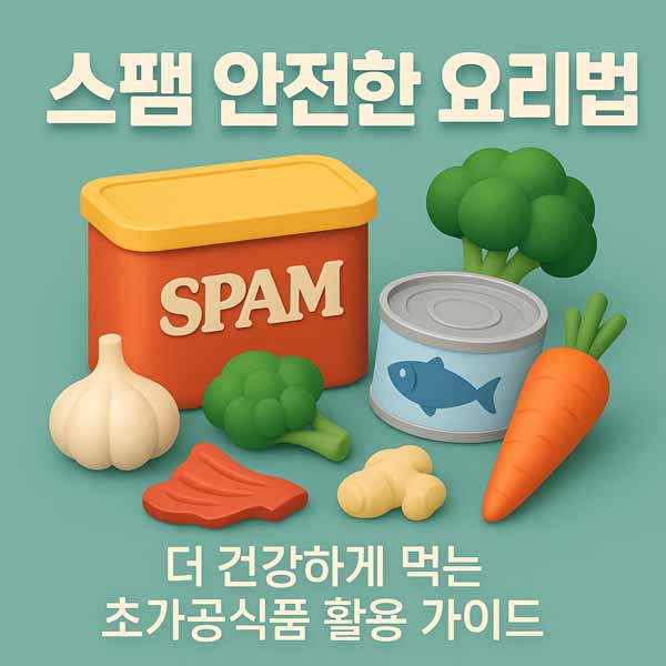 스팸 안전한 요리법