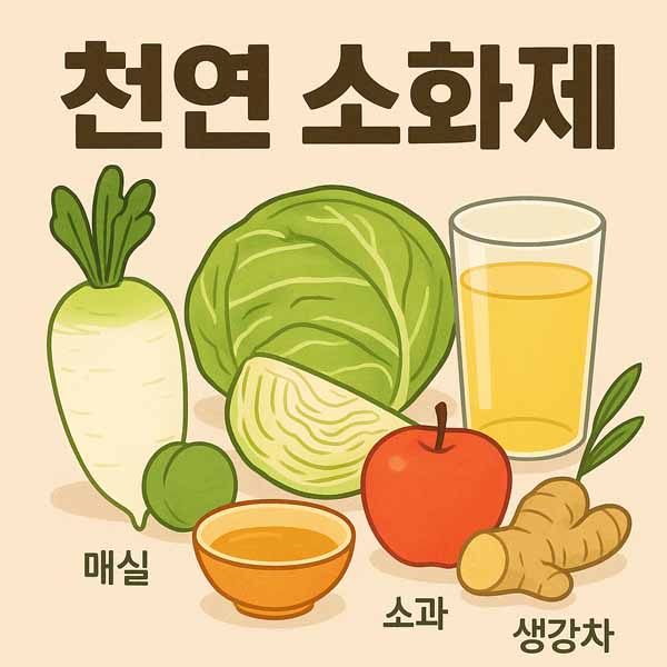 천연 소화제