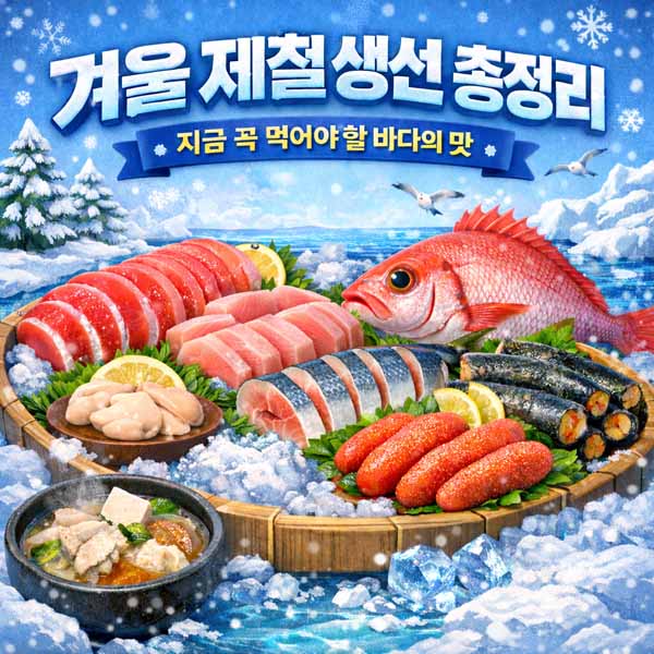 겨울 제철 생선