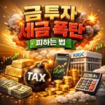 금 투자 세금 폭탄