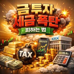 금 투자 세금 폭탄