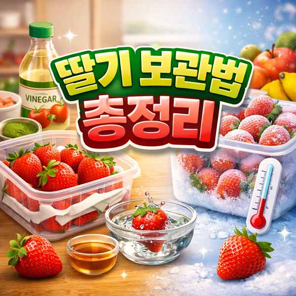 딸기 보관법