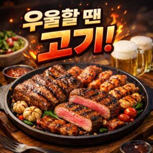 우울할 땐 고기