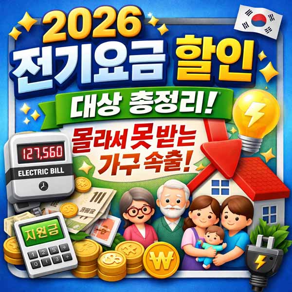 2026 전기요금 할인
