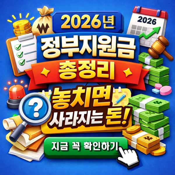 2026 정부지원금