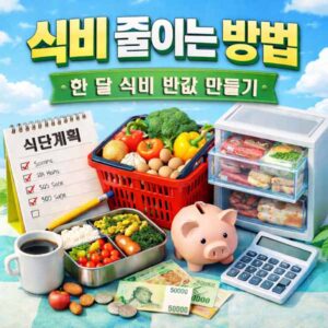식비 줄이는 방법