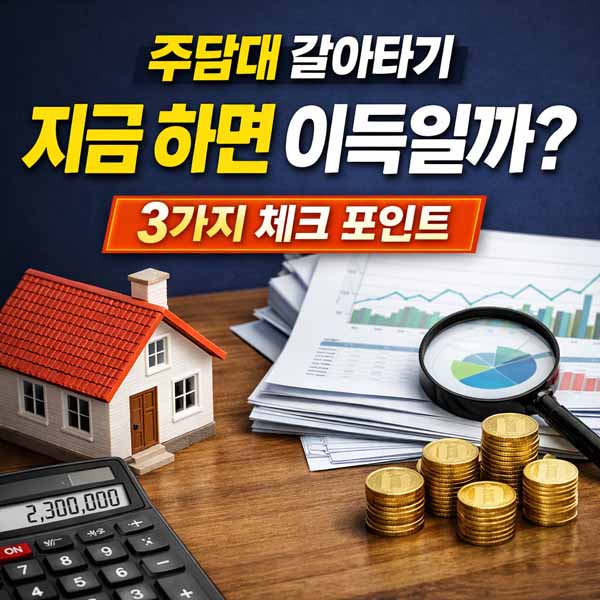 주택담보대출 갈아타기