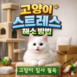 고양이 스트레스 해소 방법