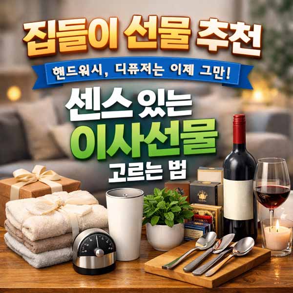 집들이 이사 선물