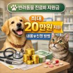 반려동물 진료비 지원금