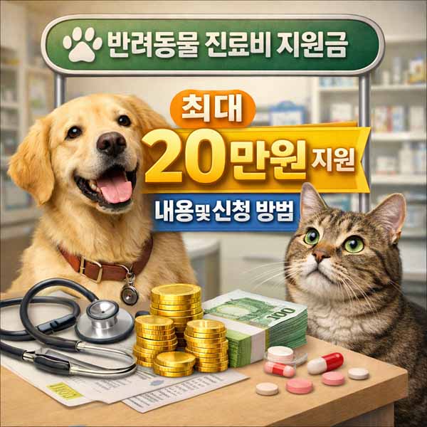 반려동물 진료비 지원금