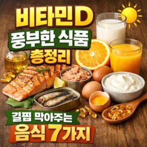비타민D 풍부한 식품