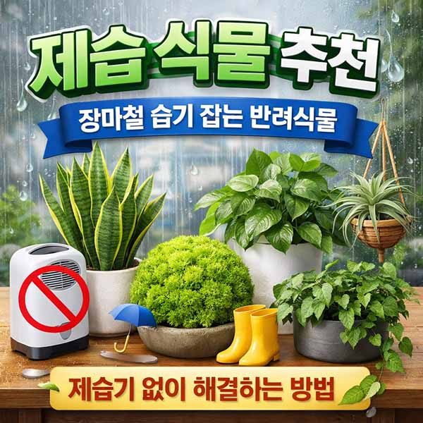 제습 식물