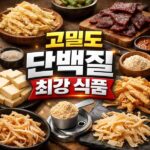 고밀도 단백질 최강 식품