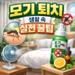 여름 모기 퇴치
