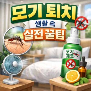 여름 모기 퇴치