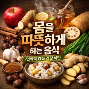 몸을 따뜻하게 하는 음식