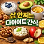 살 안찌는 다이어트 간식