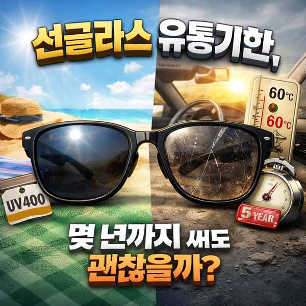 선글라스 유통기한