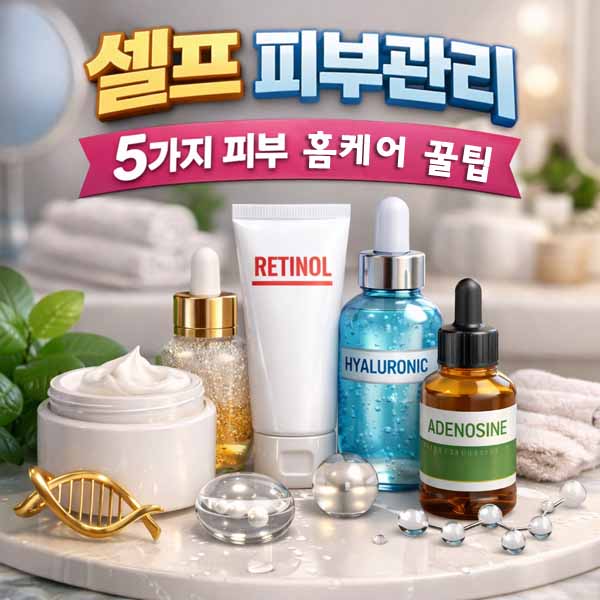 셀프 피부관리 홈케어