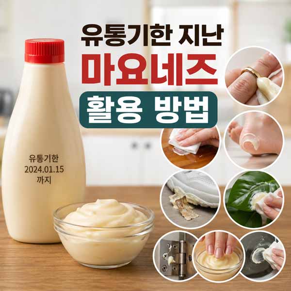 유통기한 지난 마요네즈 활용 방법