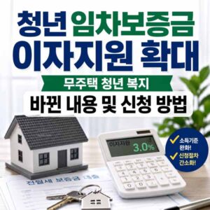 청년 임차보증금 이자지원