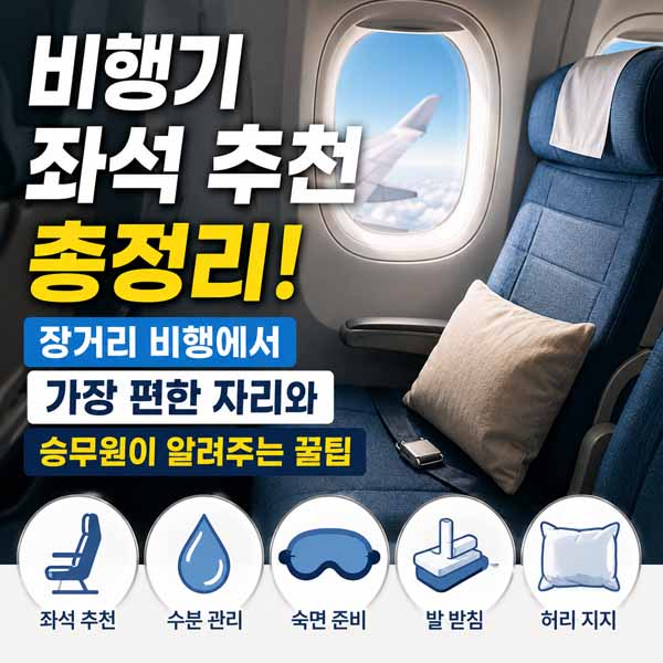 비행기 좌석 추천