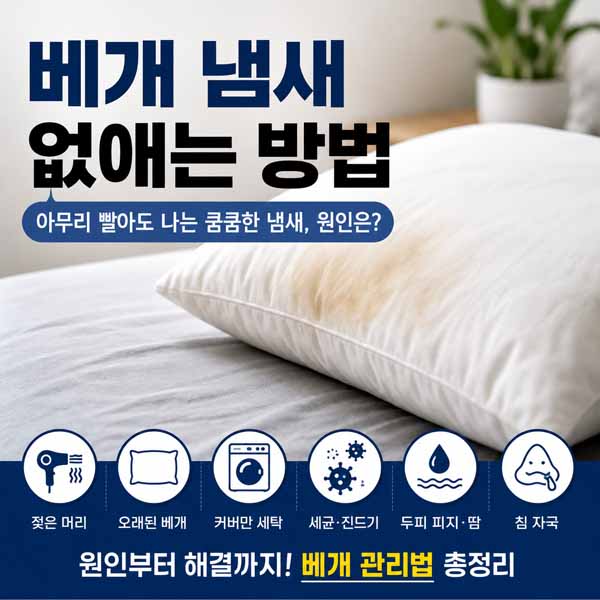 베개 냄새